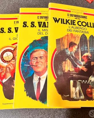 Lotto 12 libri Gialli, buone condizioni.