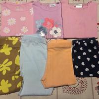 Lotto 7 vestiti bambina 2-3 anni