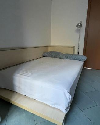 Letto Zalf e materasso una piazza e mezza tatami