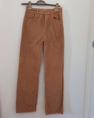 Terranova pantalone velluto color  cammello