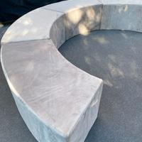 Lunette curve modulari senza schienale