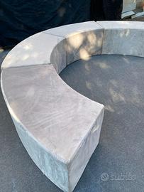 Lunette curve modulari senza schienale