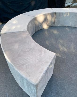 Lunette curve modulari senza schienale