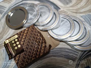 Sotto bicchieri fregi oro 24k