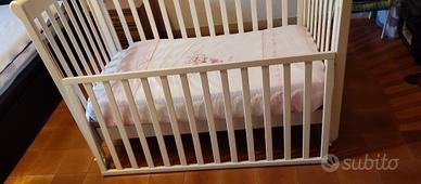 Lettino Picci e materasso Bambù