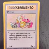 mr fuji fossil anni 90 carte pokemon