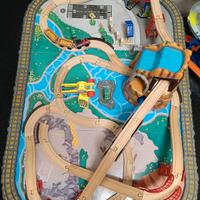 pista kidkraft in legno