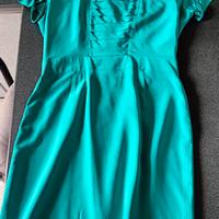 Vestito elegante azzurro/verde acqua Coexis