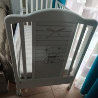 Culla Lettino Italbaby +materasso + coprimaterasso