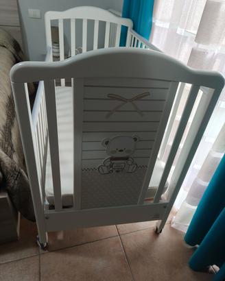 Culla Lettino Italbaby +materasso + coprimaterasso