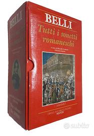 BELLI TUTTI I SONETTI ROMANESCHI COFANETTO