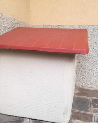 cuccia in cemento 
