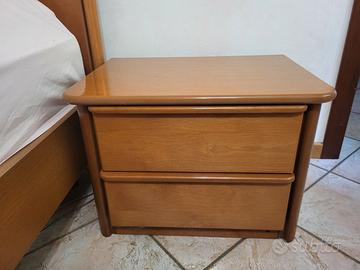 Letto singolo in ciliegio