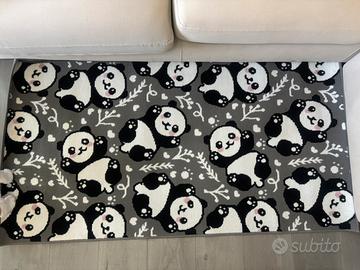Tappeto Panda cameretta bambini