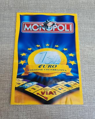 Istruzioni gioco monopoli Euro europea monopoly 
