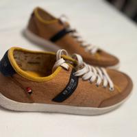 Sneakers uomo in tessuto naturale - stile casual