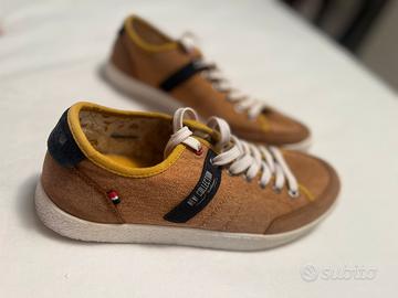 Sneakers uomo in tessuto naturale - stile casual