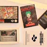 SIMCITY Sim City Super Nintendo PAL ITA GIG nuovo