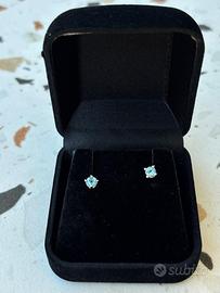 Orecchini punto luce oro