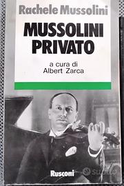 Libro "Mussolini Privato" Rachele Mussolini