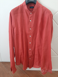 Camicia NUOVA di LINO marchio AND taglia L uomo