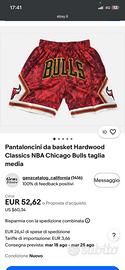 Pantaloncini NBA Chicago Bulls Hardwood Classics
