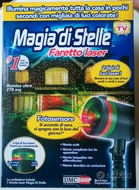 Faretto Laser Magia di Stelle - NUOVO/IMBALLATO