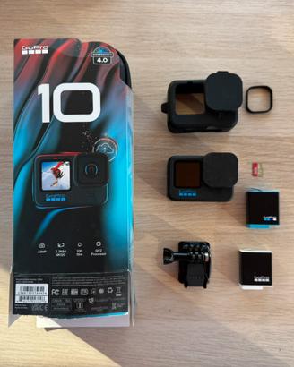 Gopro Hero 10 Black DOPPIA BATTERIA + SCHEDA SD