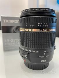 Tamron 18-270 F/3.5 - 6.3 Di II VC PZD per Canon