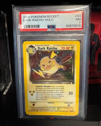 Dark Raichu psa 7