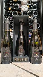 Lotto vino spumante berlucchi Franciacorta Nature 