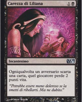 Carezza di Liliana - carta MTG