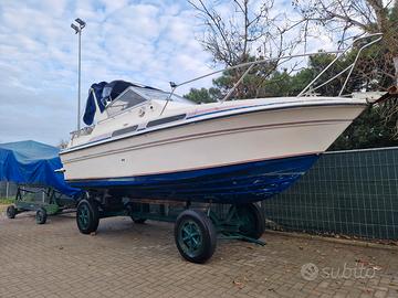 Barca 8mt fireline + carrello prezzo trattabile