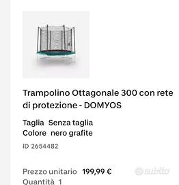 Trampolino decathlon