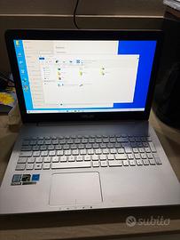 Notebook HP 552 500 gb batteria nuova core i7