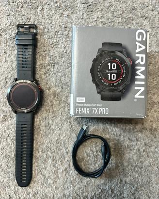 Garmin fenix 7x pro solar