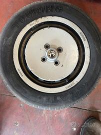 Set da 5 Ruote con cerchioni Alfa Romeo  75