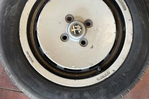 Set da 5 Ruote con cerchioni Alfa Romeo  75