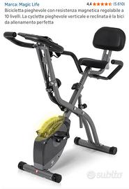 cyclette pieghevole