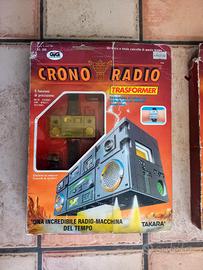 GiG Takara crono radio Transformer robot  1984