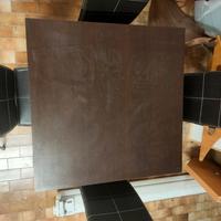 tavolo da pranzo e 4 sedie ecopelle