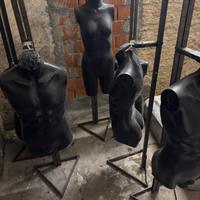 6 manichini uomo e donna