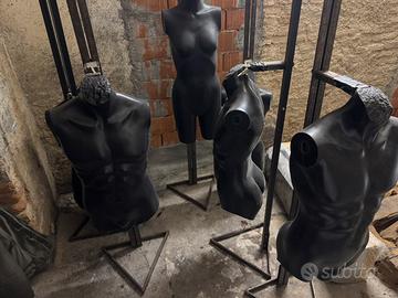 6 manichini uomo e donna