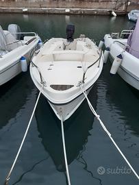 Barca caletta 5.80 20cv mercury