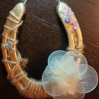 ferro di cavallo decorato 