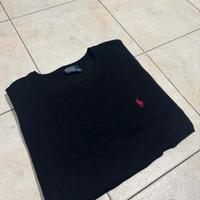 Maglione nero a maniche lunghe Polo Ralph Lauren
