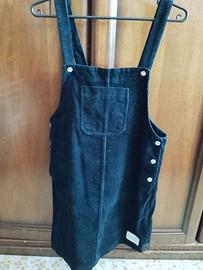 Gonna a salopette in velluto di Calvin Klein Jeans