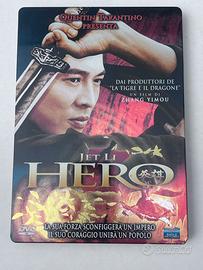 dvd "HERO" / "la foresta dei pugnali volanti"