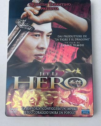 dvd "HERO" / "la foresta dei pugnali volanti"