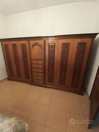 Armadio + cassettiera con specchio